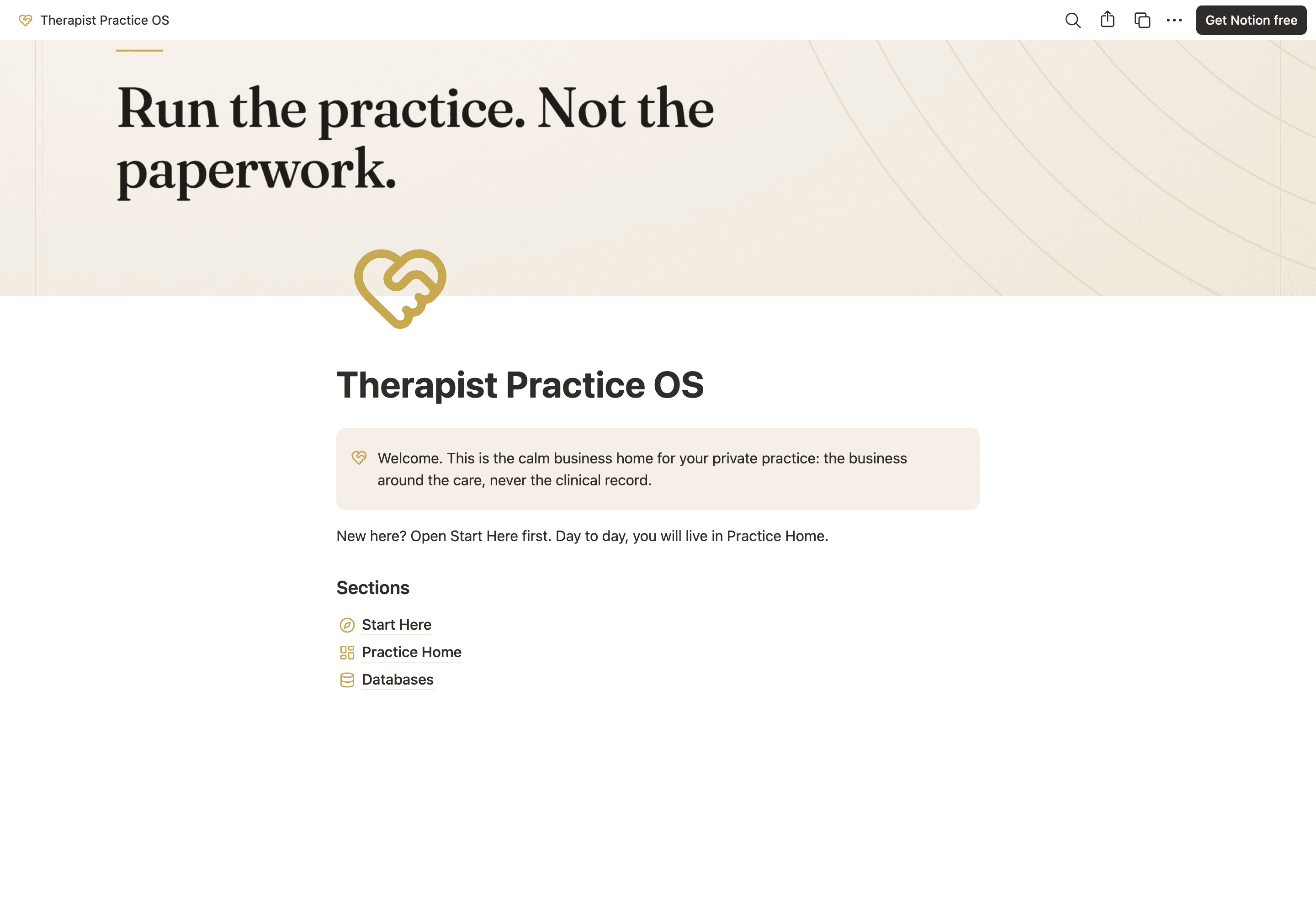 Therapist Practice OS